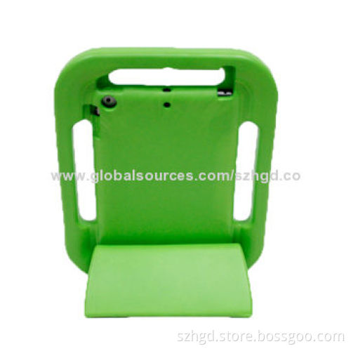 Leather Case for iPad Mini, Fall-resistant and Child-proof, Eco-friendly and Portable